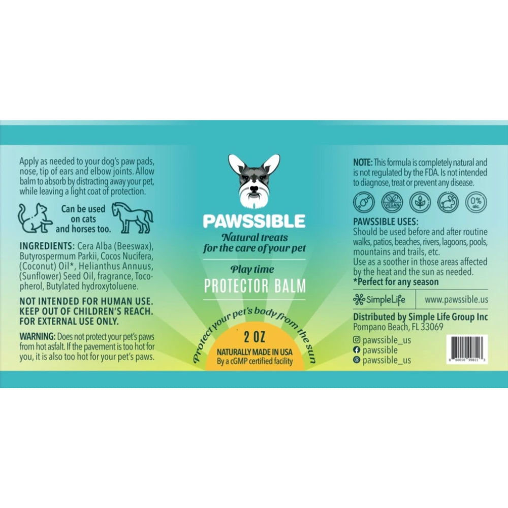 PAWSSIBLE PET PROTECTOR BALM