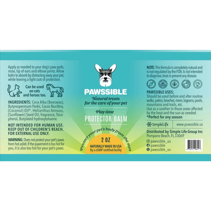 PAWSSIBLE PET PROTECTOR BALM